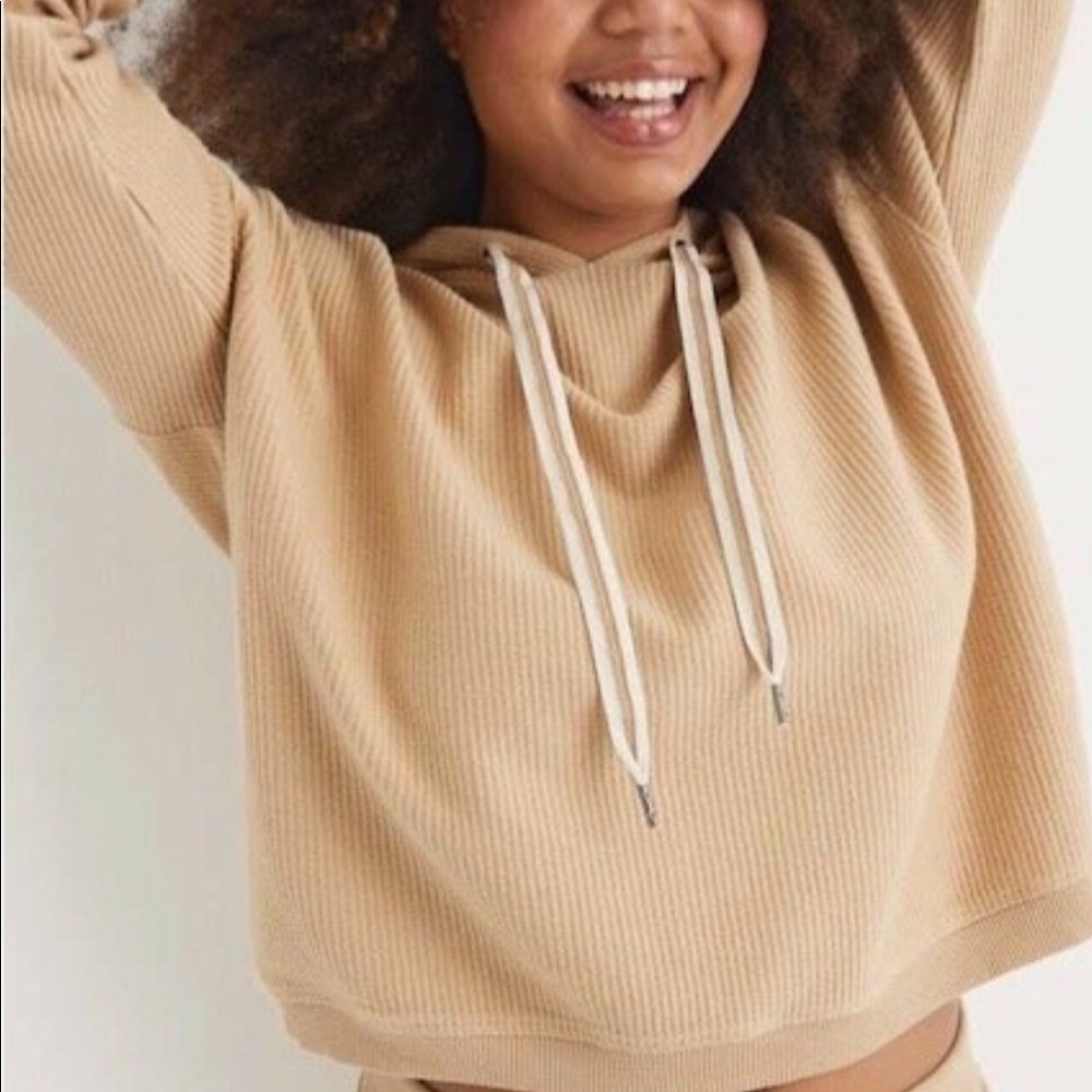 Aerie new love corded hoodie